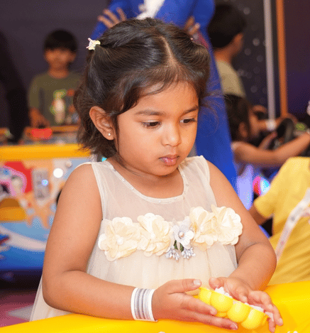 Wooray's beautifully styled interior, set up for a family game corner